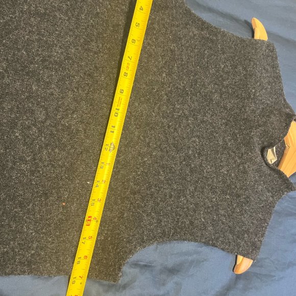 BNWOT Everlane Cozy-Stretch Dress in Charcoal Grey - Size XL - Picture 8 of 10